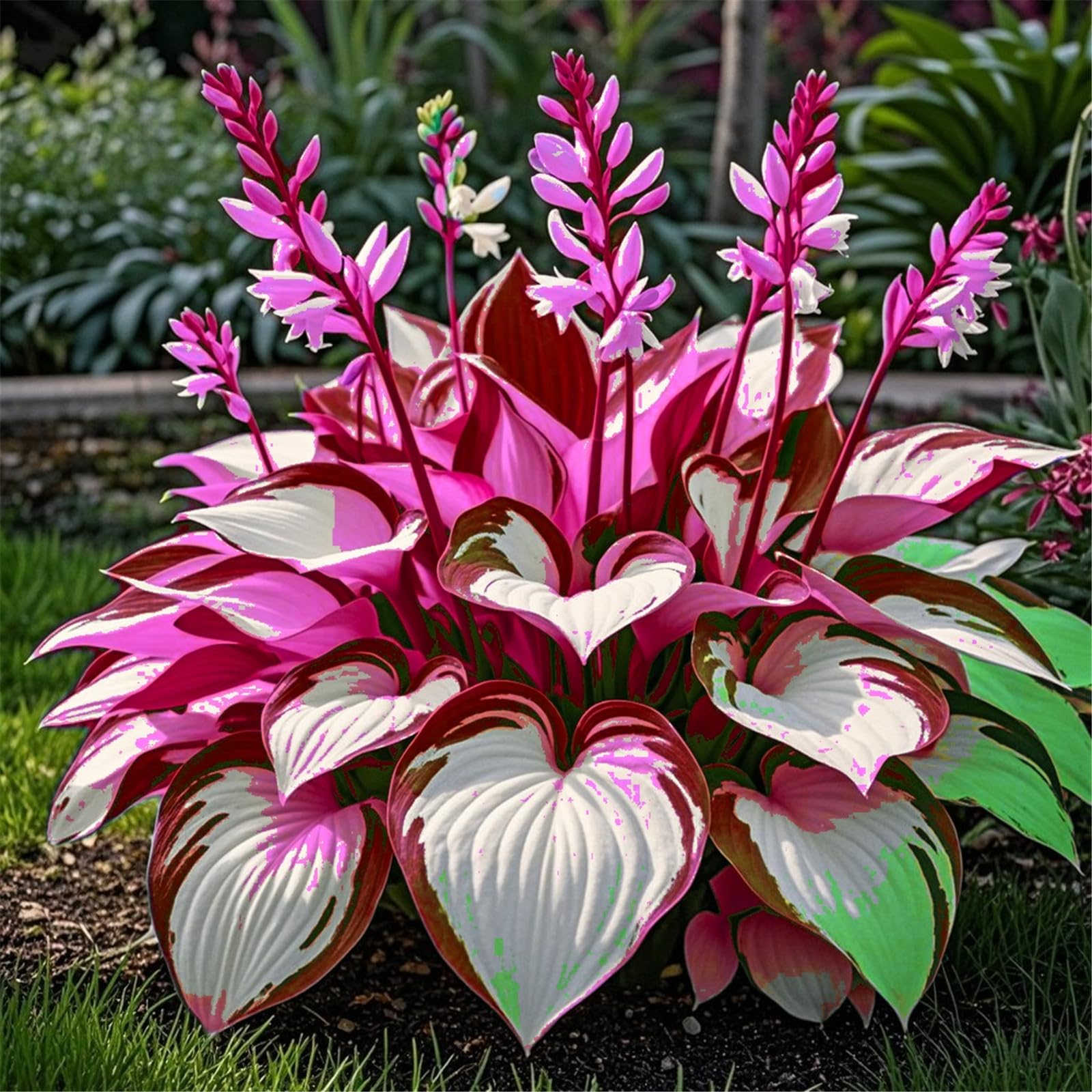 Now UK, Hosta Bulbs for Planting, Garden Displays, Wedding Flowers, Professional Planting, Resistant, Brilliant, Garden Flowers,-15bulbs-g