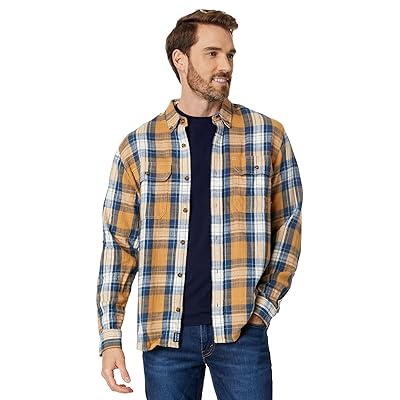 L.L.Bean 1912 Field Flannel Shirt Slightly Fitted Plaid Men