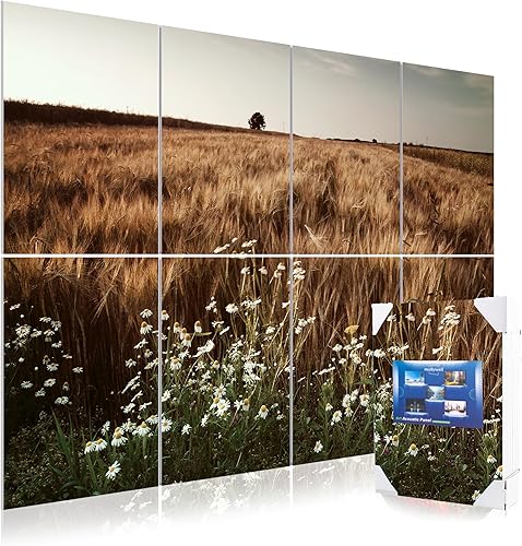 Miniatura 24 de Mollywell Paneles Acústicos de Arte, Insonorización, Decoración de Pared, Adecuados para Insonorización de Habitaciones Inspiradas en la Naturaleza