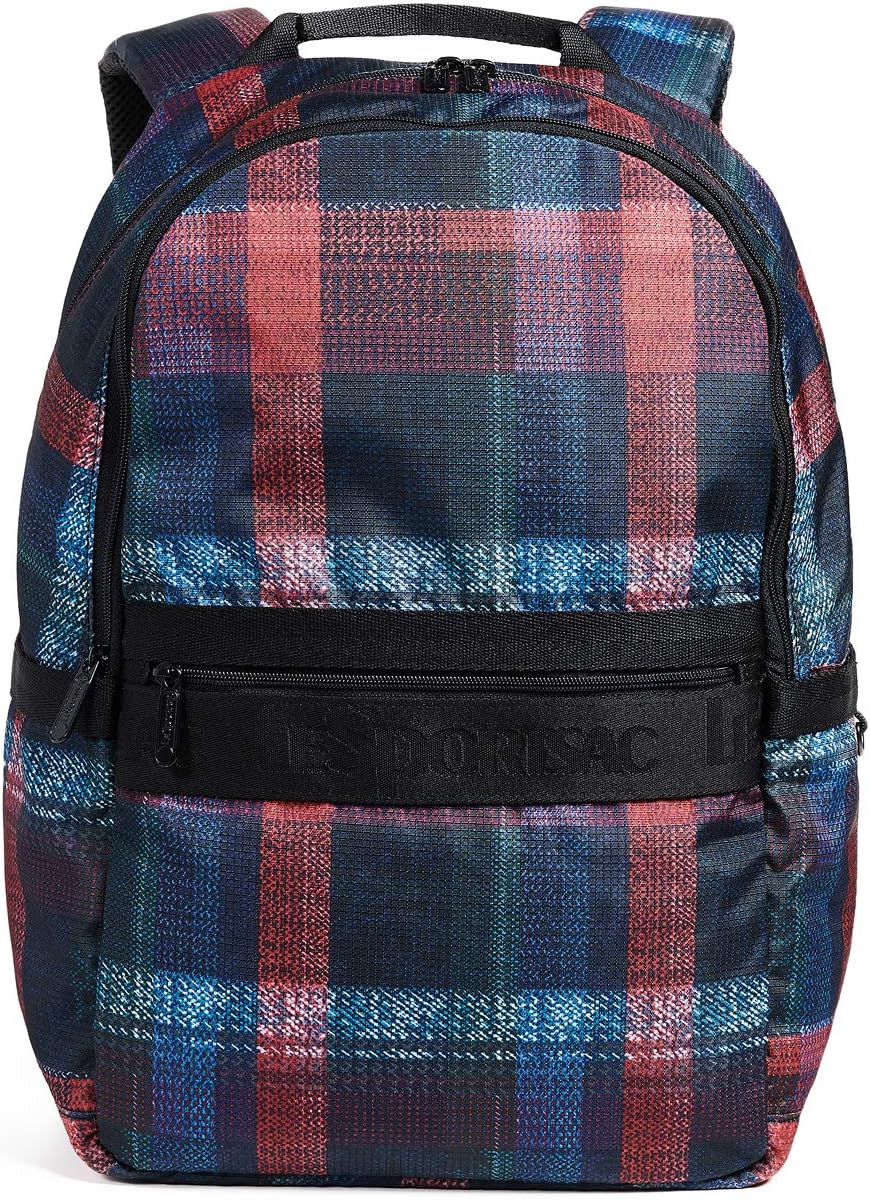 LeSportsac Women's Montana Top Zip Backpack, Plaid, One
