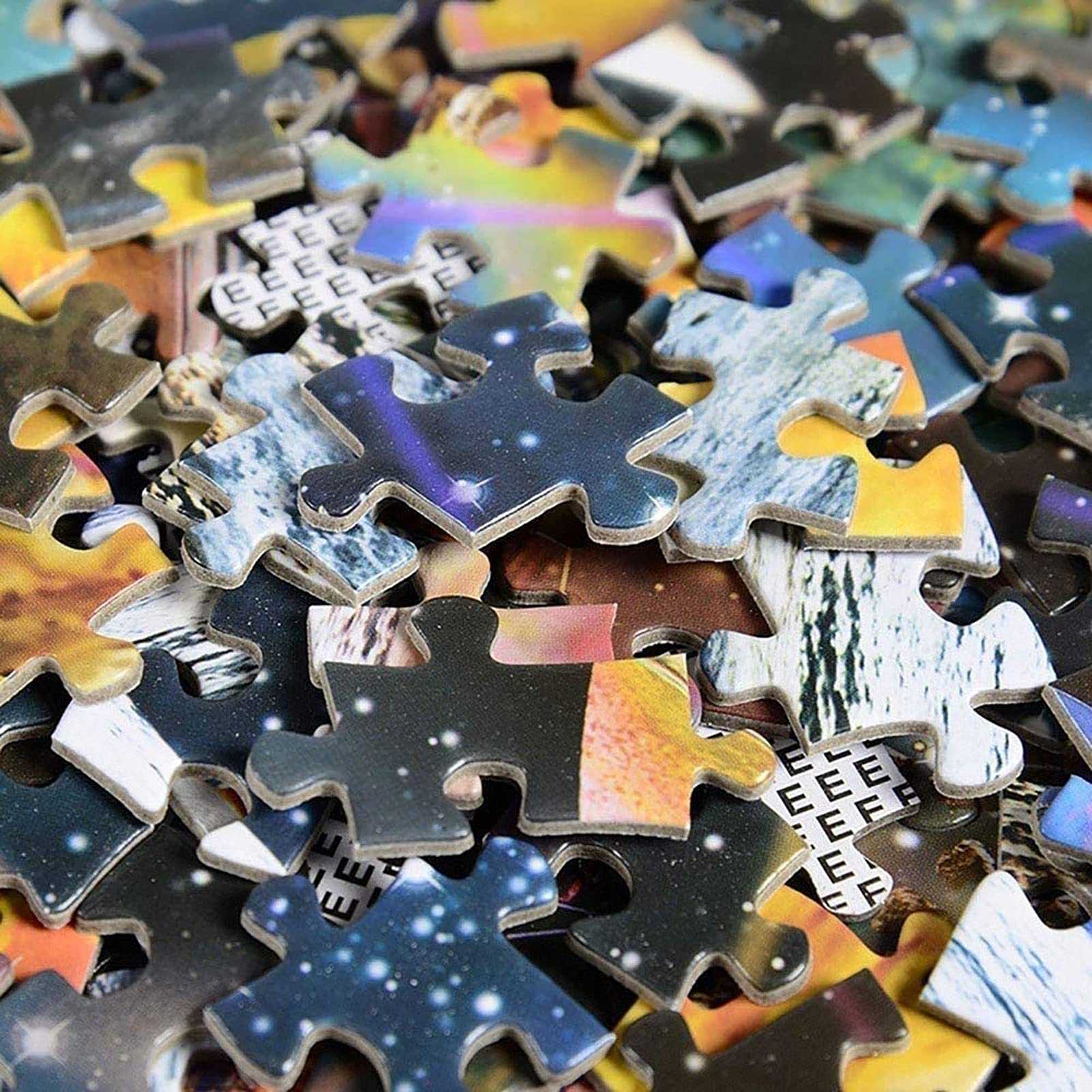 Erwachsene Kinder Jigsaw Spielzeug 1000 Stück Versammlung Puzzlespiele Kinder Weihnachten Halloween Pädagogische Geschenk Landschaft Puzzlespiele Kinder und Kinder Spiele Pädagogisches Haus Dekoration