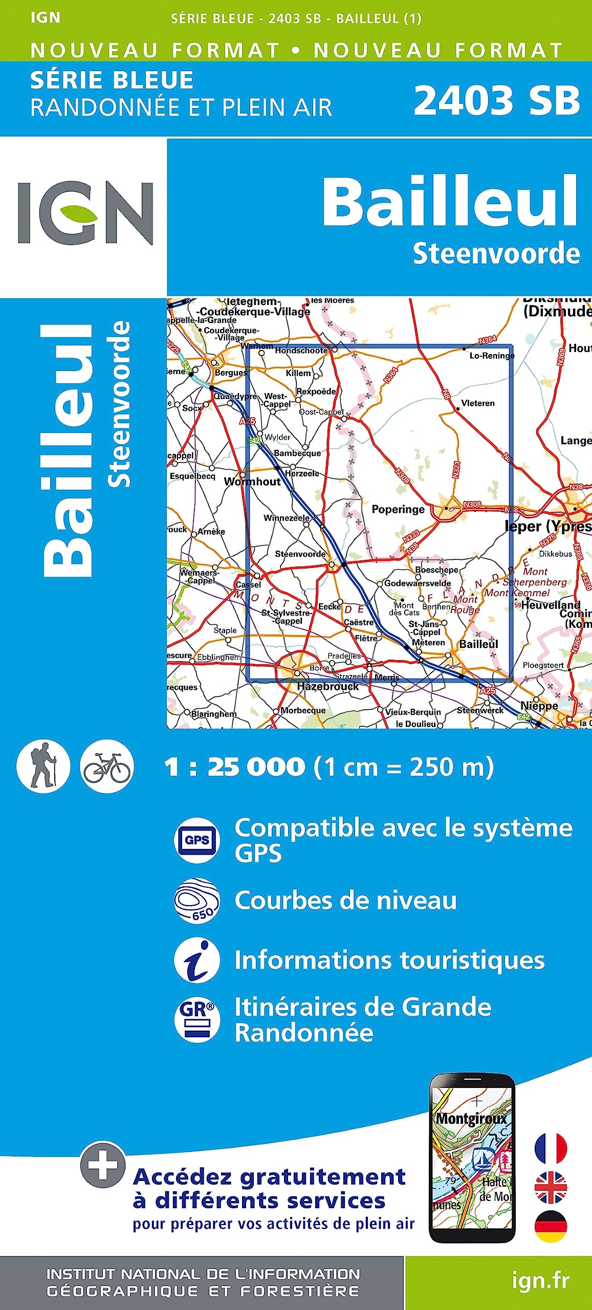 Bailleul / Steenvoorde (2403) (Série Bleue)
