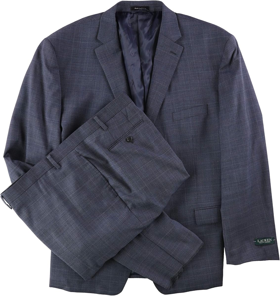 Ralph Lauren Mens Classic-Fit Two Button Formal Suit
