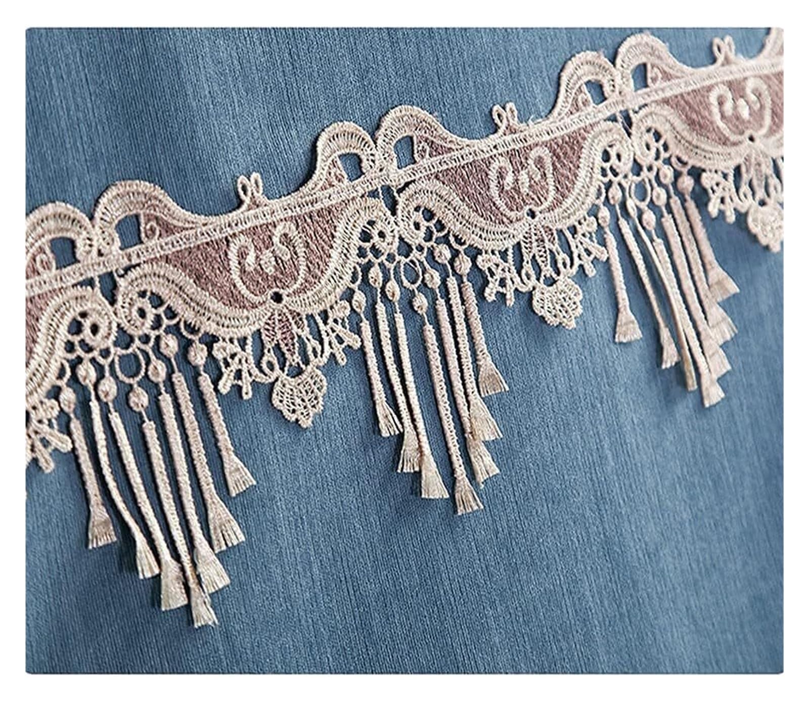 Copertura superiore per pianoforte verticale, spessa, a prova di sedia (blu, doppia copertura)