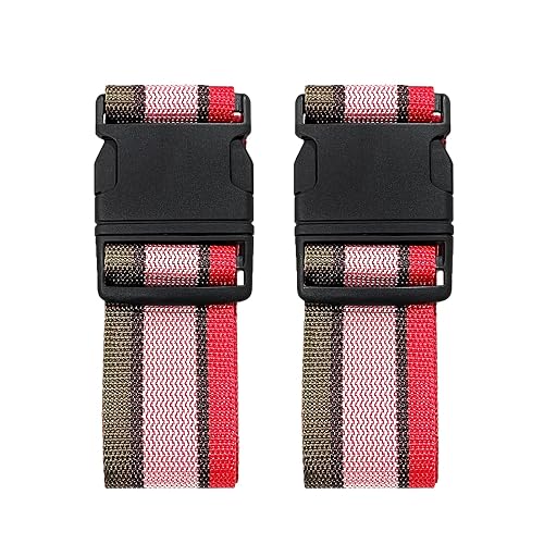 Jmuoyld 2 Pack Luggage Straps