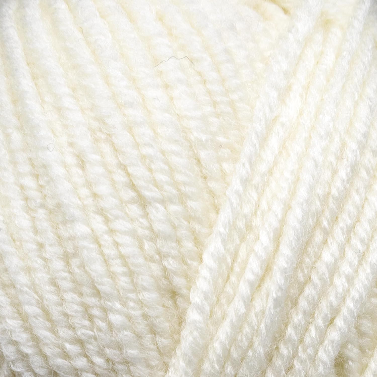 Estako Star-Worsted Soft Yarn for Crocheting, Worsted Weight 4, Off White