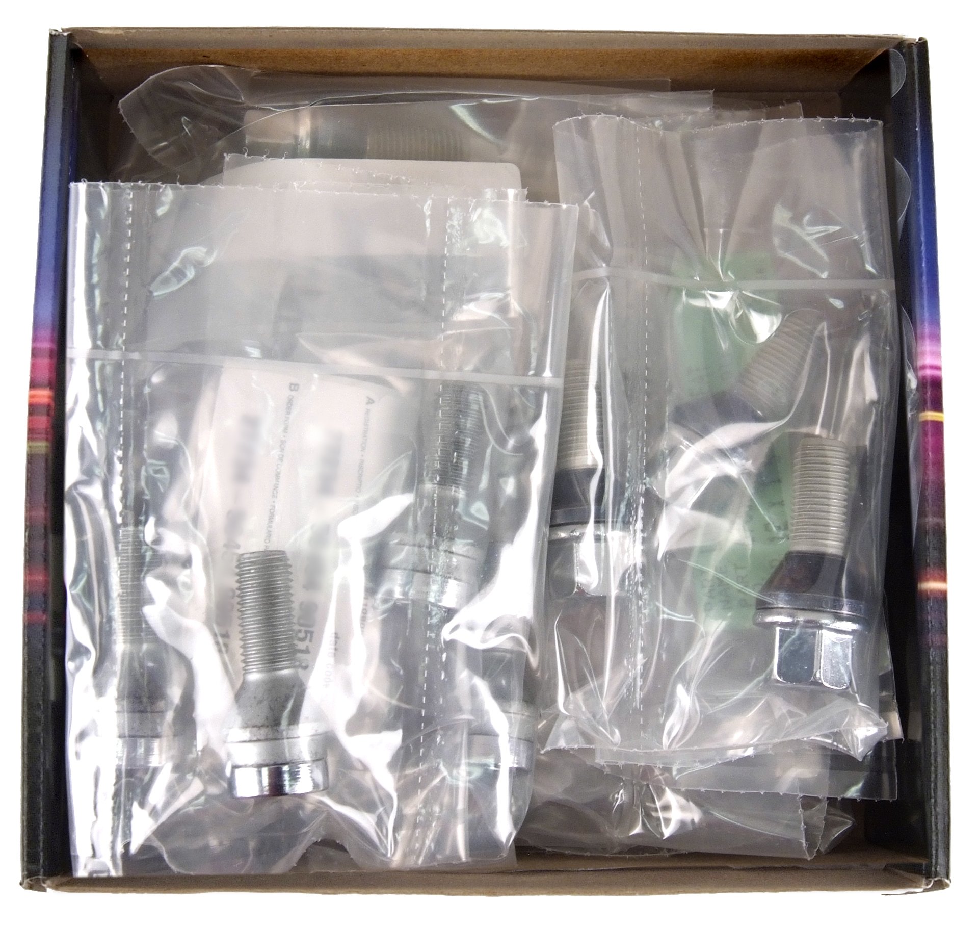 McGard 84822 Kit Di Sicurezza Per Ruote – 28 Dadi, 4 Blocca Ruota, Chiave Unica – M14x1,5, Sede Conica, Nero