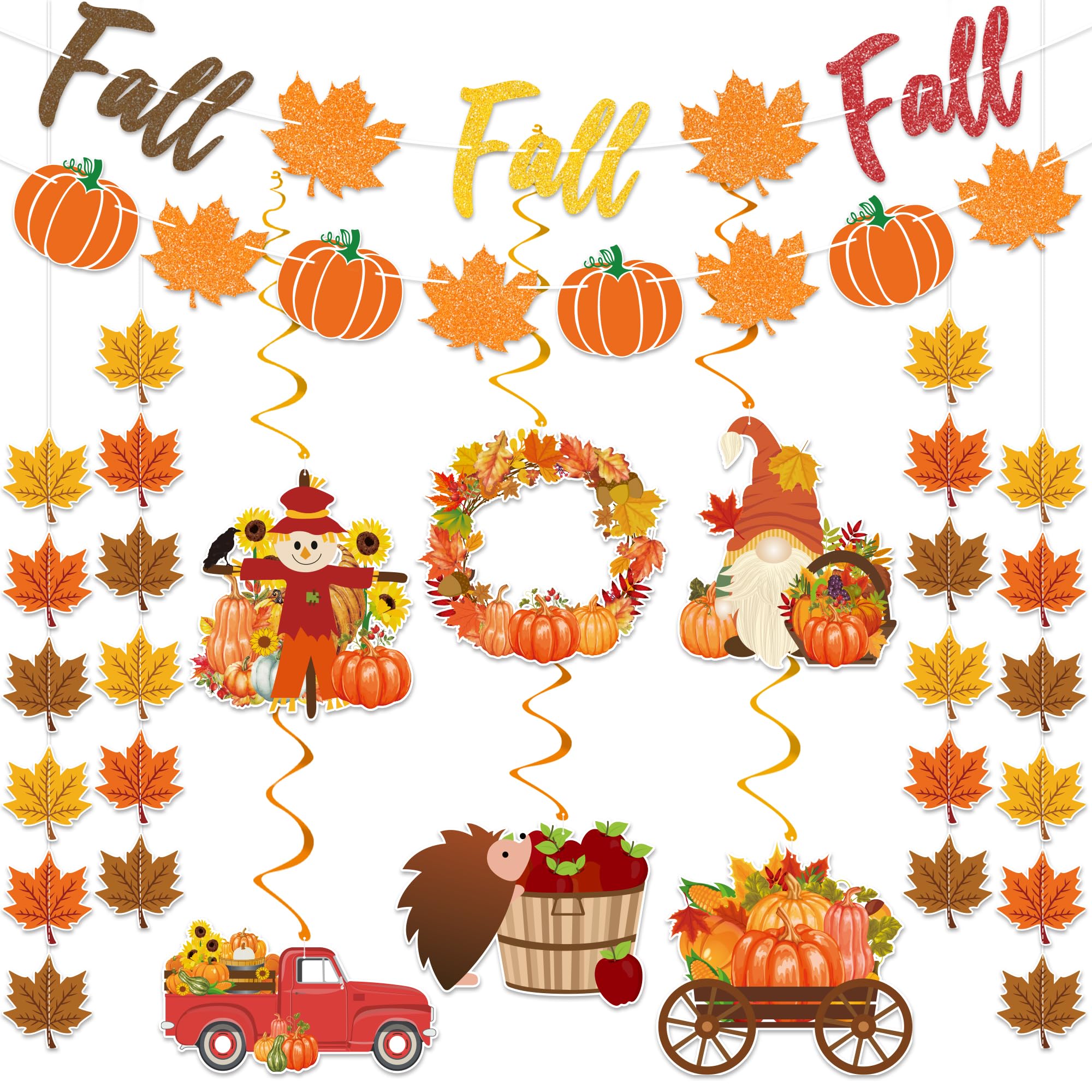 Fall Party Decorations Supplies - NO DIY,Fall Decorations for Home Office