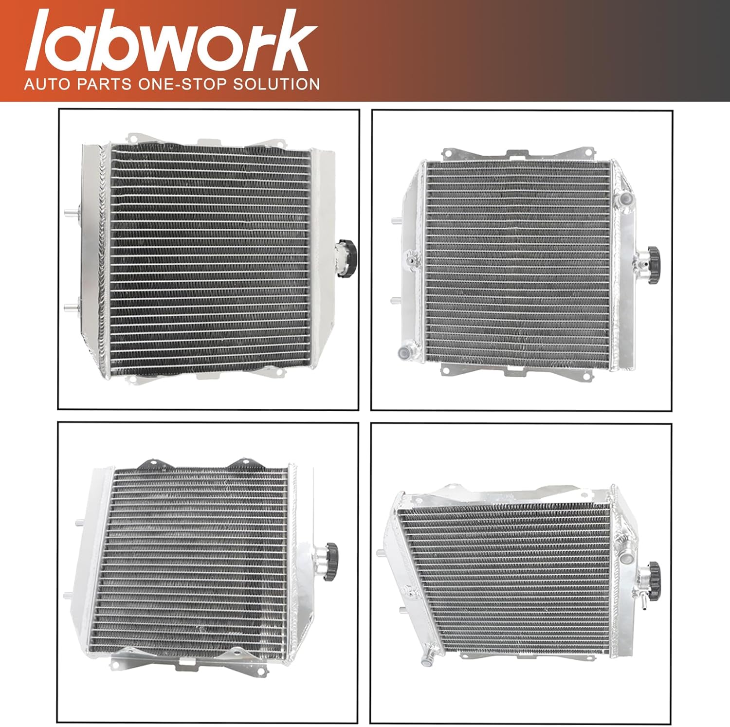labwork Radiator Replacement for Honda Foreman 500 Rancher 420 TRX500 TRX420 Replacement for 19010-HP5-601