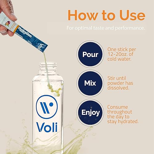 Miniatura 6 de Voli Hydration, Paradise Passionfruit, Superfood Hydration, musgo marino irlandés, Aquamin (magnesio natural), agua de coco, sal rosa del Himalaya,