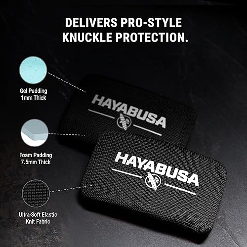 Miniatura 3 de Hayabusa Protectores de nudillos de boxeo