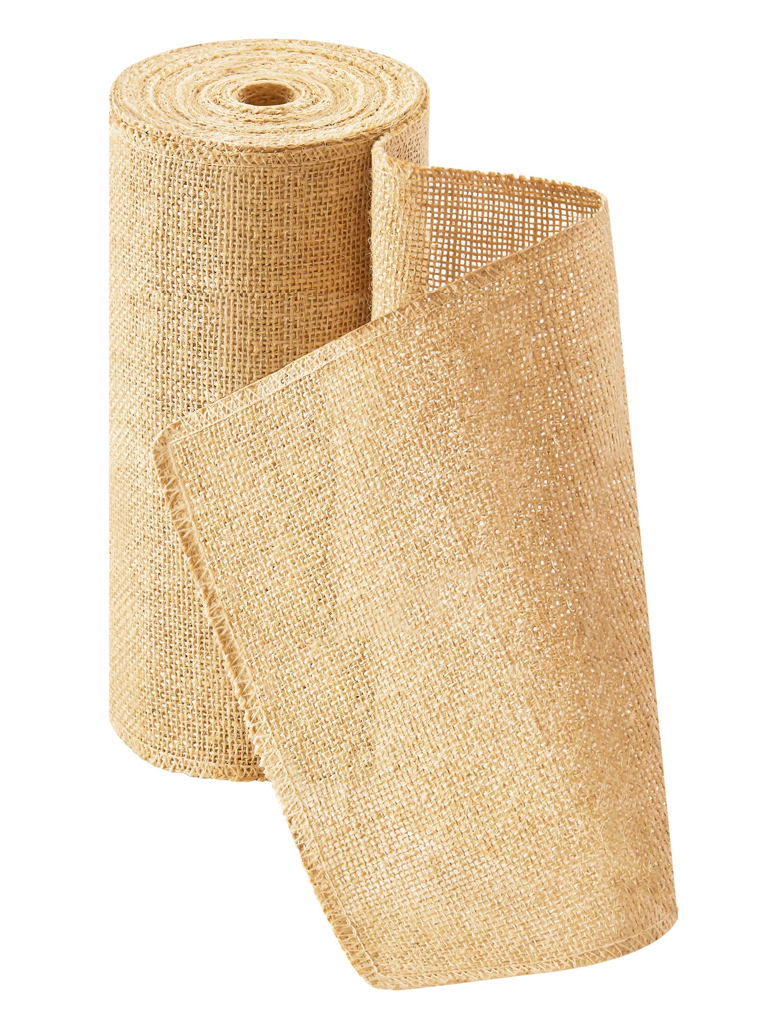 HEETA Jute Tischläufer Rolle 30cmx10m , Eco Jute Tischband aus Natur Stoff - Natur Stiff für Hochzeit, Bauernhaus Party, Kommunion, Rustikale Tisch Dekoration