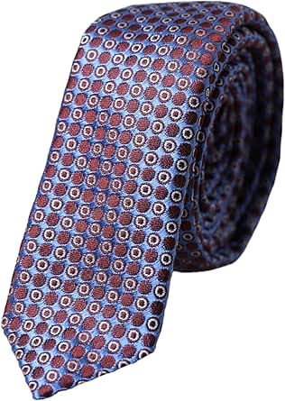 Dolce & Gabbana Blue Patterned Silk Adjustable Neck Bow Tie Men main image 1