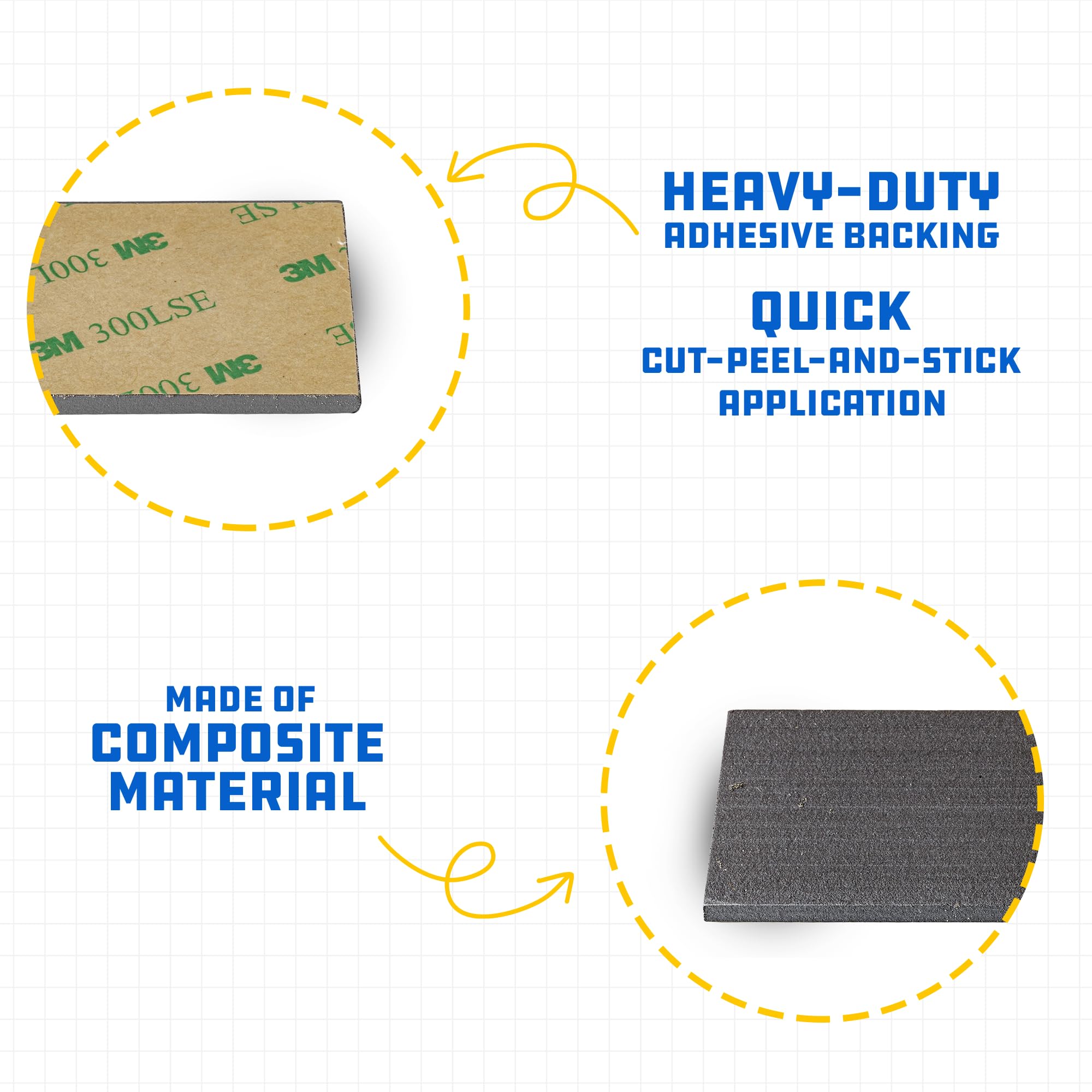 Pinewood Derby Flexible Composite Weight