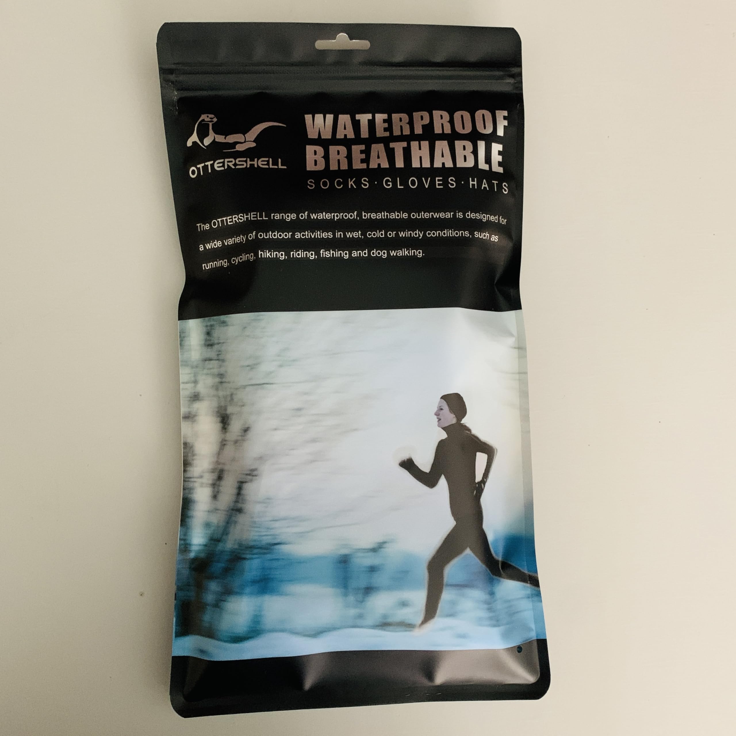 OTTERSHELL Chaussettes respirantes imperméables Pour activités de plein air, golf, course, cyclisme, randonnée, marche.