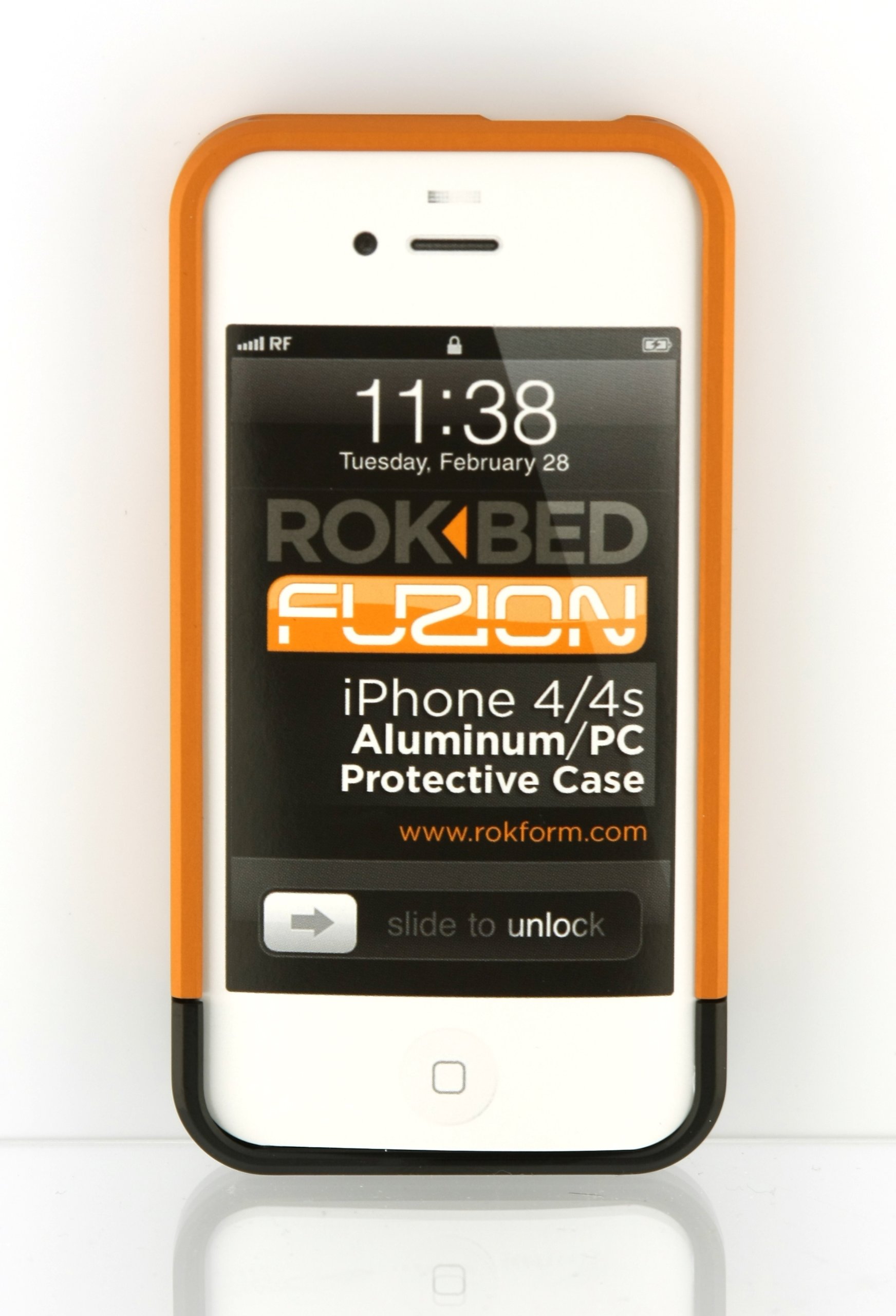 Amazon.co.jp: RokForm Fuzion iPhone 4/4s アルミニウム保護ケース  