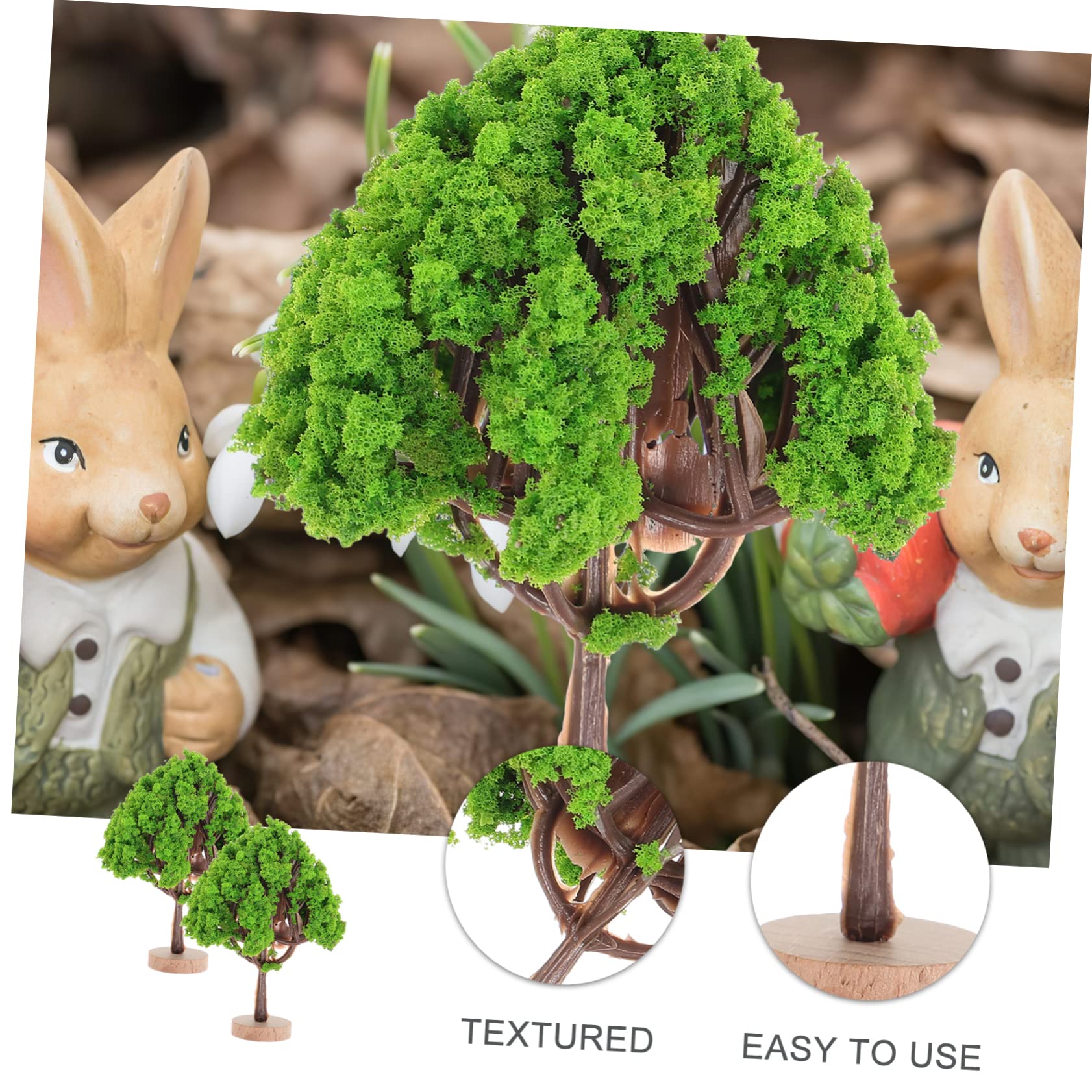 Cabilock Arbres Miniatures 10 Pièces Arbres De Paysage pour Trains Miniatures Et Décorations Architecturales