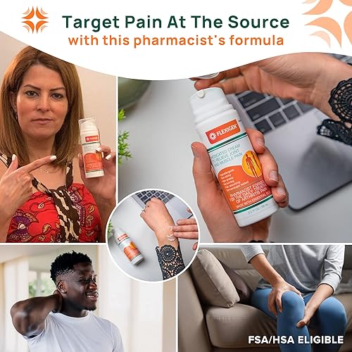 Miniatura 7 de FLEXIGEN Crema natural para el dolor articular y muscular con incienso, aceites esenciales y mentol para dolor, dolor de espalda, dolor de espalda,