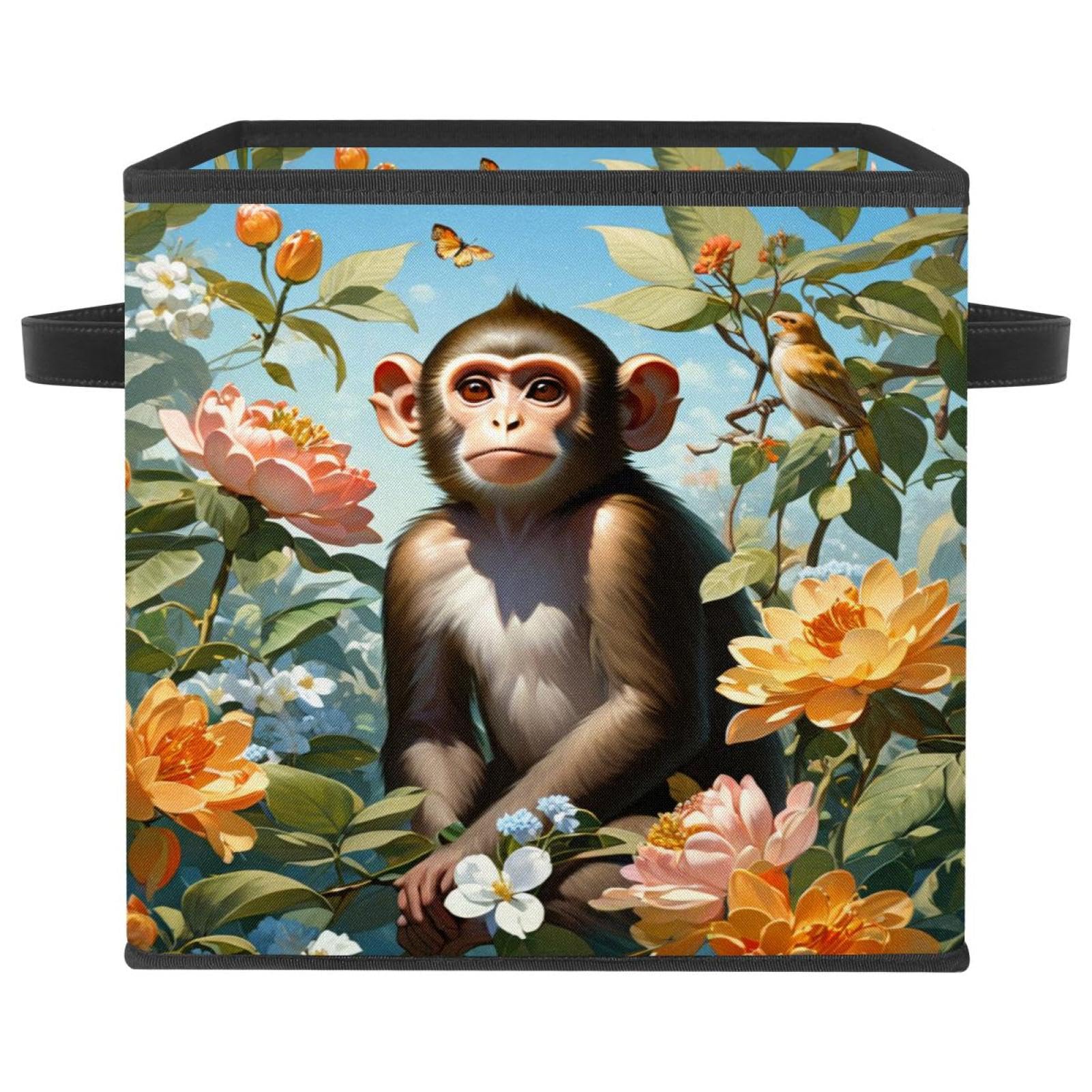Organiser les vêtements et jouets avec le grand bac de rangement cube pliable