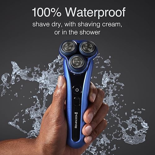 Miniatura 6 de Remington Limitless X7 - Afeitadora para hombre, cuchillas de titanio y tecnología Power Sense, afeitadora eléctrica giratoria de rendimiento