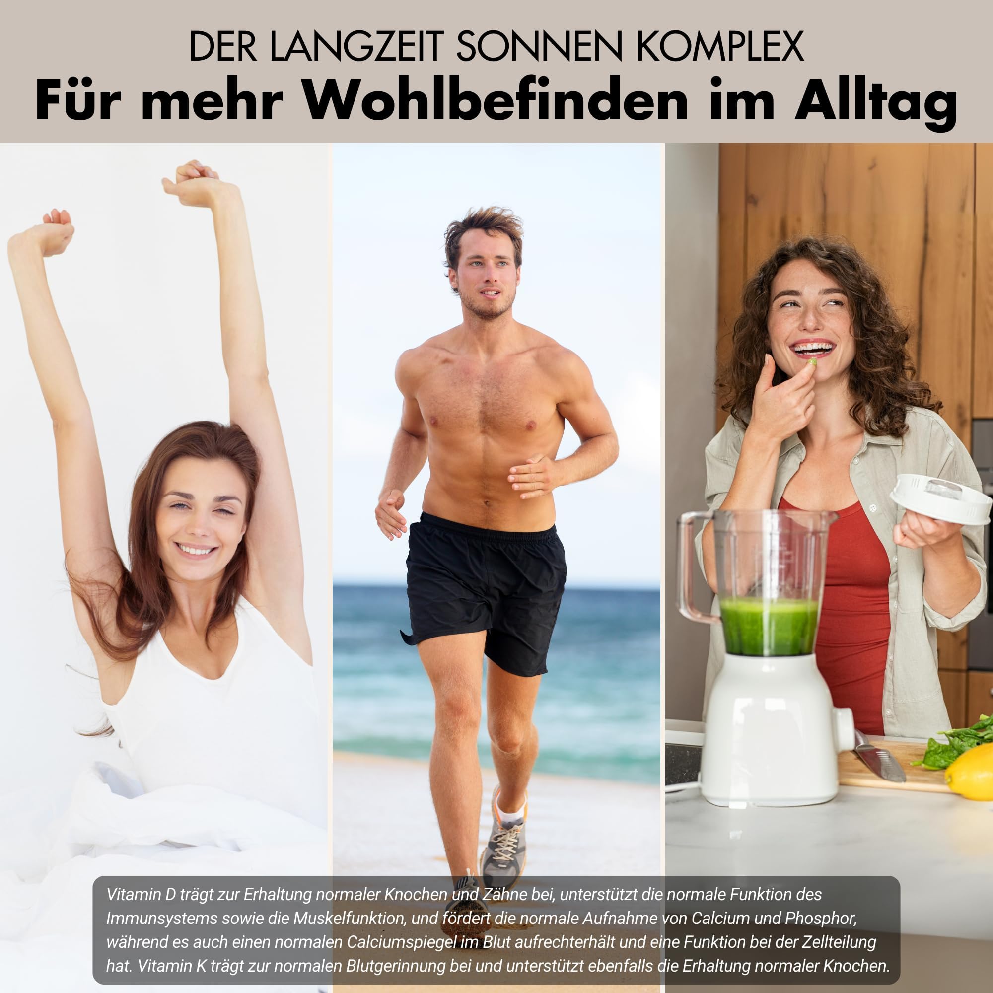Vitamin D3 K2 20000 IE + Vitamin K2-MK7 99,7+% All-Trans - 720 Tabletten - hochdosiert & ohne Zusätze, laborgeprüfte Qualität - optimale Bioverfügbarkeit