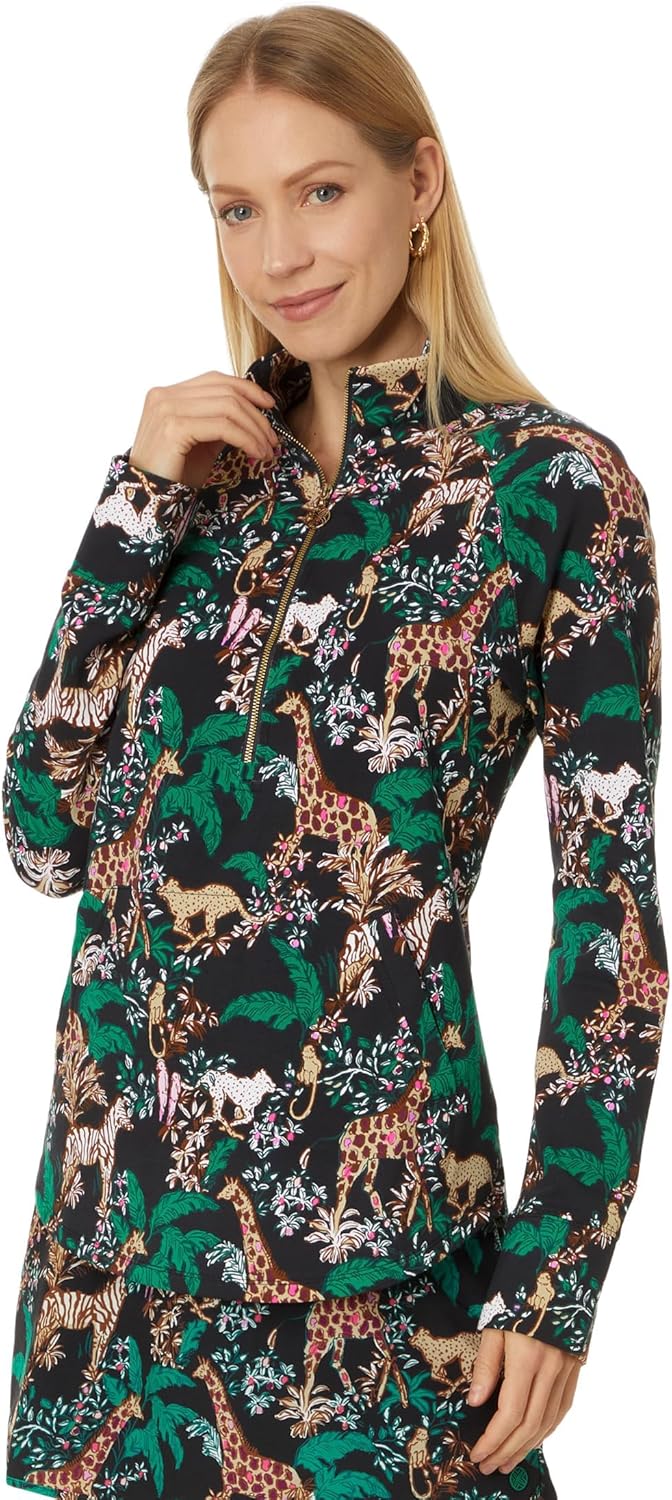 Lilly Pulitzer, womens, UPF 50+ Skipper Popover, Multi Dancing In The