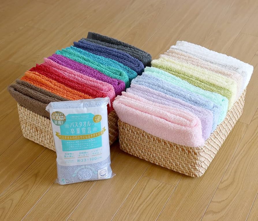 バスタオル 卒業宣言 おぼろタオル 本多タオル １２枚セット Amazon｜本多タオル バスタオル バスタオル卒業宣言 日本製