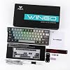 Aula Win60 He Pro Magnetic Keyboard Rapid Trigger Xingyi Switch 8000Hz RGB TKL Hot Swap Player Keyboard Grey