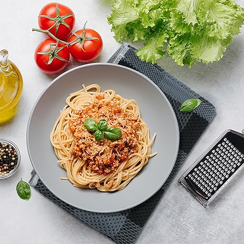 Miniatura 9 de Trapos de cocina a cuadros 100% algodón, 12 x 12 pulgadas, súper suaves y absorbentes, de secado rápido, trapos de cocina para cocina, paquete de 8,