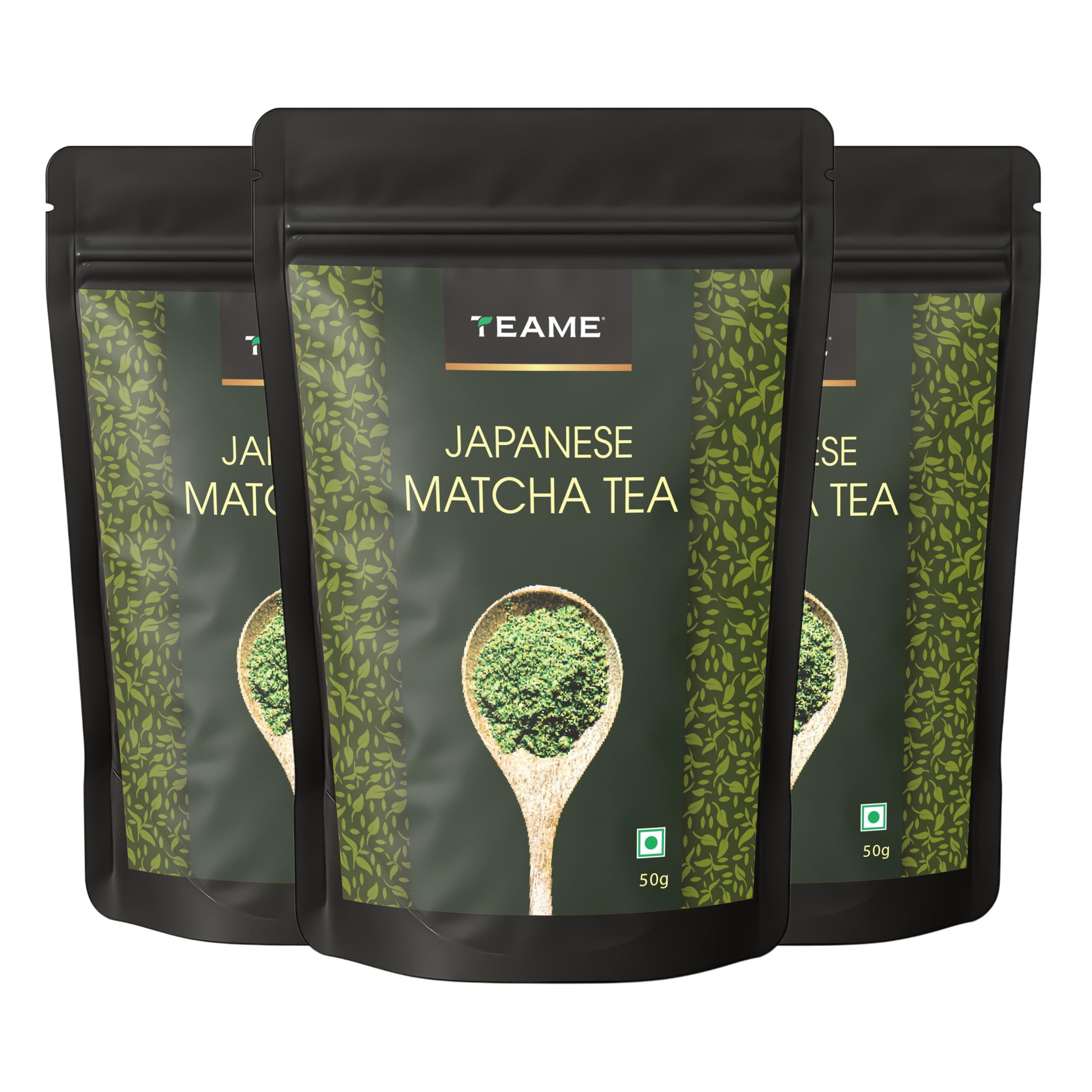 - TE-A-ME Matcha Tea Powder, 150g (99 Servings) | 100% Japanese Matcha Green Tea Powder | 50g - pack of 3