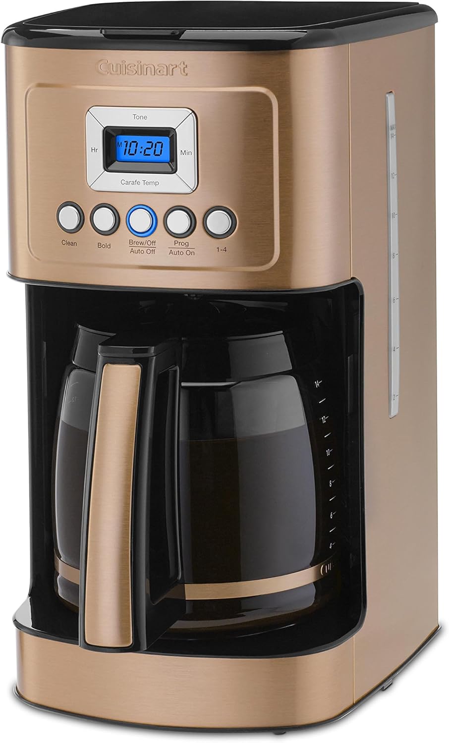 Cuisinart DCC-3200BKSP1 Perfectemp Coffee Maker, 14 Cup Progammable with Glass Carafe, Black Stainless Steel: Home & Kitchen