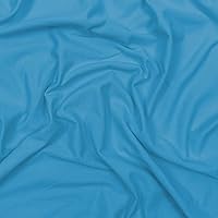 Vista 1 de Barcelonetta Tela de algodón elastano por yarda Tela de algodón elástica, transpirable y ligera, rollo de 60 pulgadas de ancho, costura, 95%