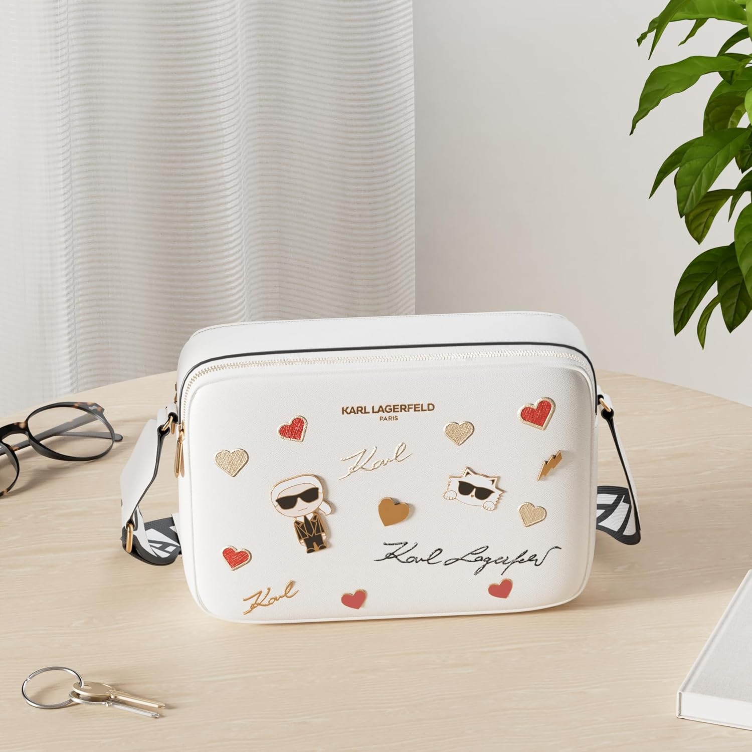 KARL LAGERFELD Paris Maybelle Pin Crossbody - Image 2