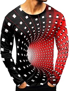 iTNHFP Men's Loose Fit Heavyweight Long Sleeve Pocket T-Shirt Athletic Fit Shirts for Men Adult Graphic Tropical Vacation Men's Polos