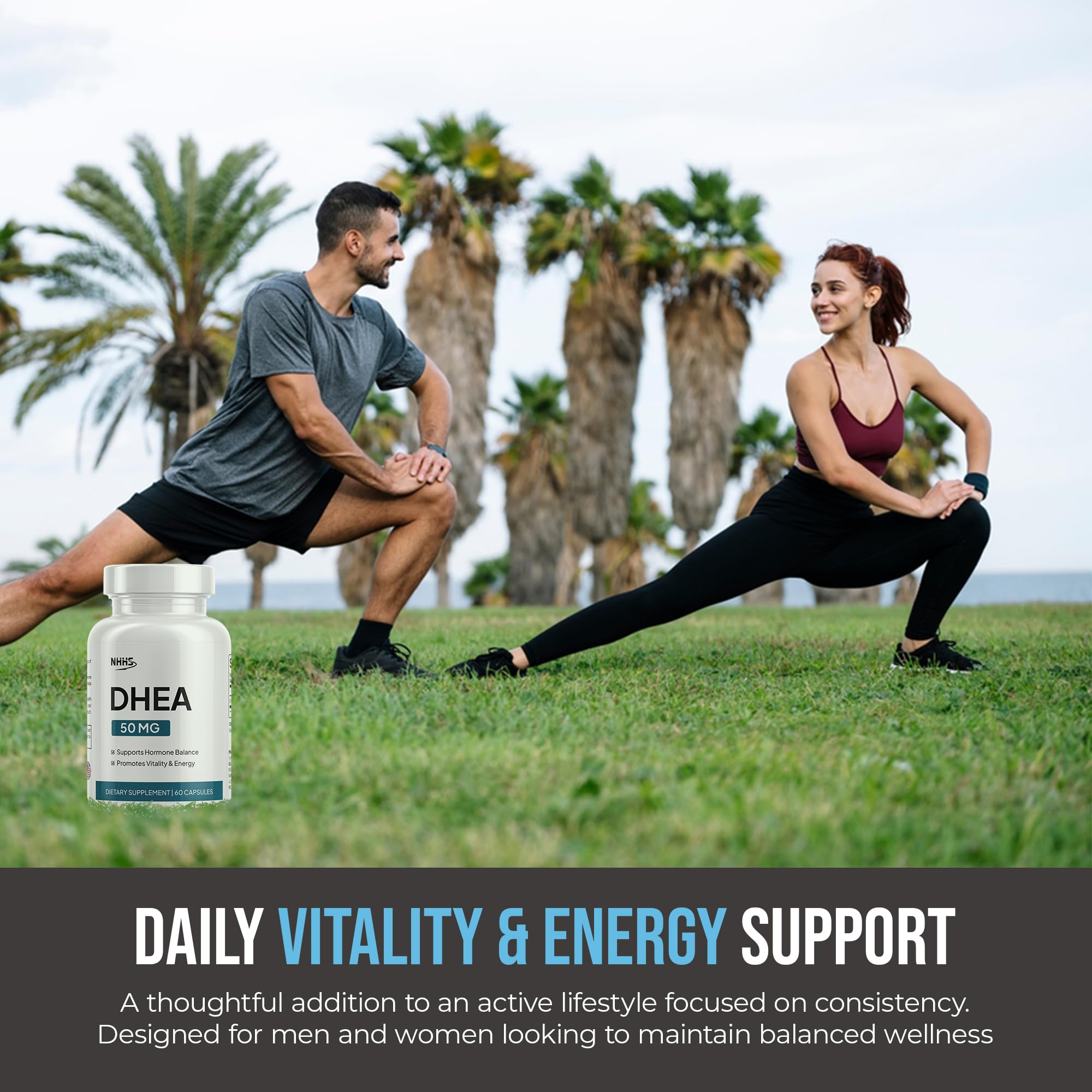DHEA 50 mg Hormone Balance & Vitality Support for Men & Women — Amazon image 3