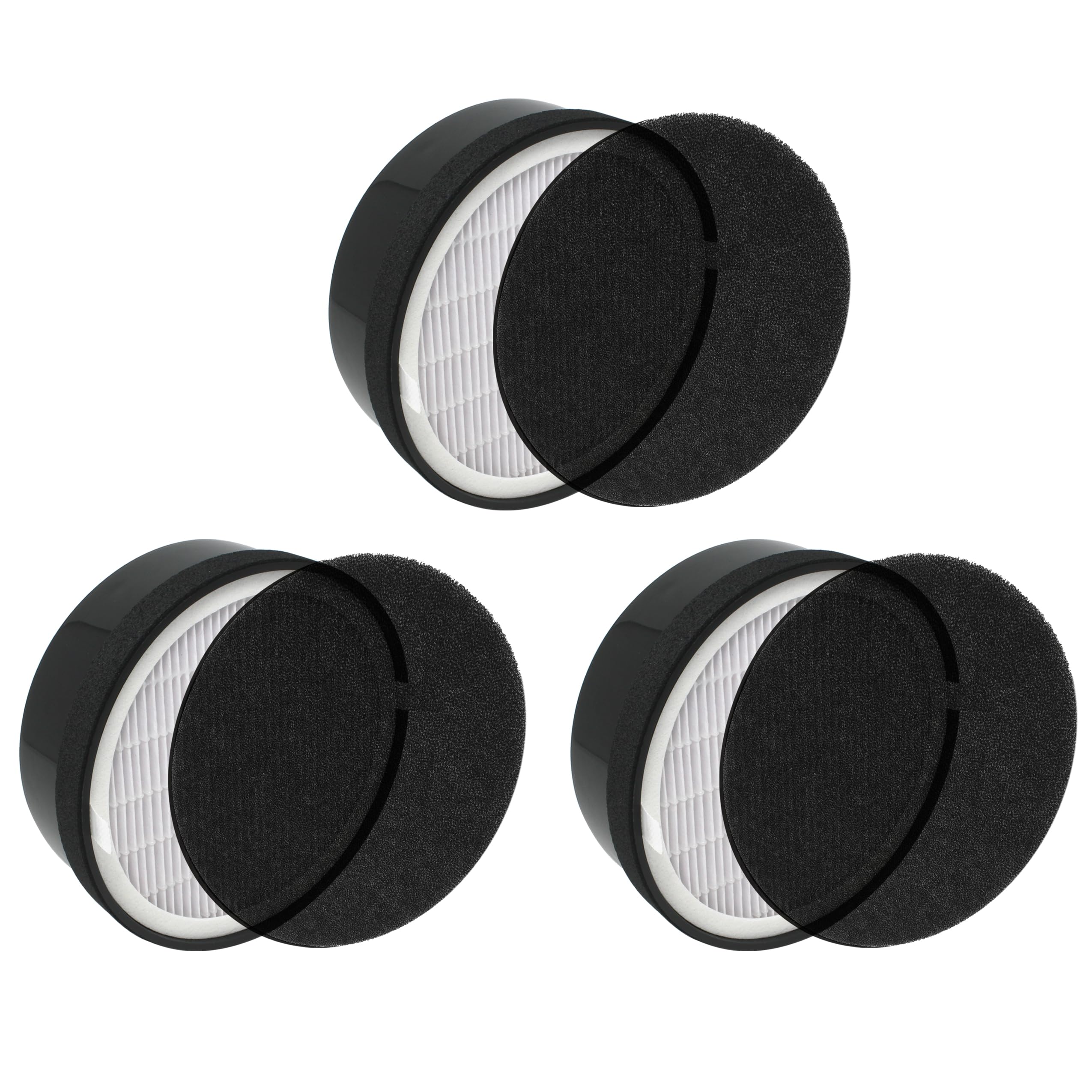 LV-H132-RF Premium H13 True HEPA Replacement Filter Compatible with Levoit Air Purifier LV-H132 Also Compatible with other select Air Purifiers see listing for details Pack of 3