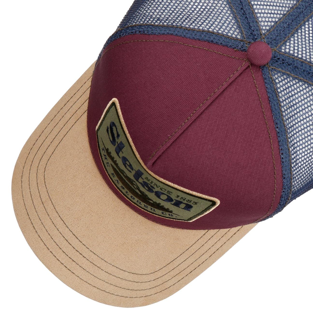 Stetson The Explorer Co. Truckercap Stoffcap Snapback Damen Herren Sommer Winter