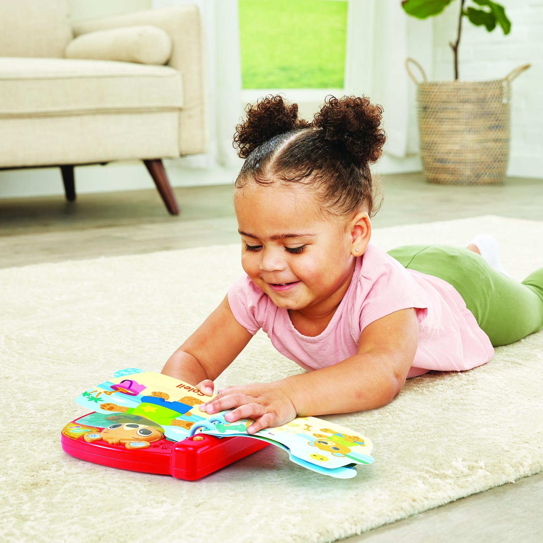 VTech Wie kleide ich Mich Heute an? Interaktives und sensorisches Buch für Kinder, lernt, Kleidung und Wetter zu kombinieren, mehr als 50 Melodien enthalten, interaktive Seiten, italienische Sprache,