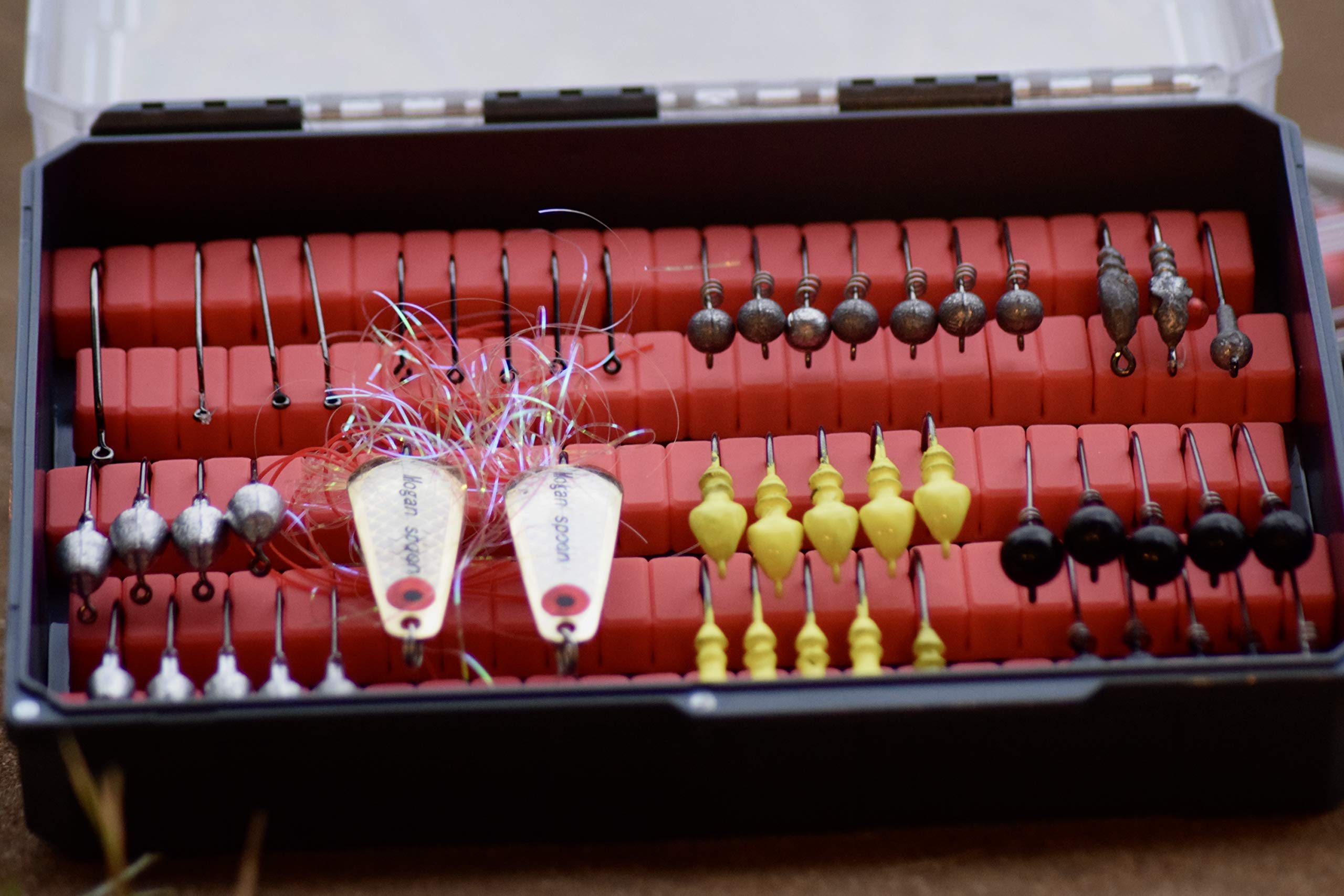 GRUV Big Jig Box Jig Head Fishing Box Sports & Outdoors