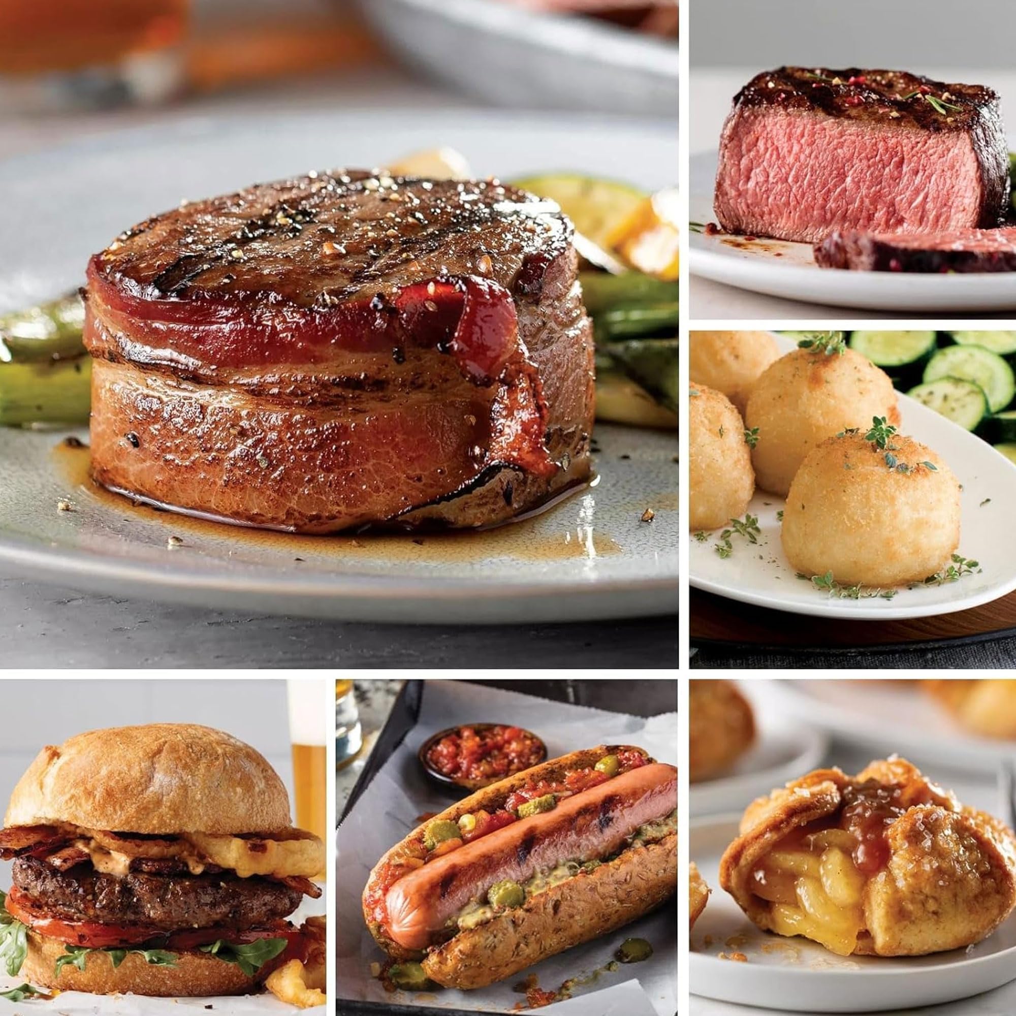 Omaha Steaks Deluxe Gift Package (4 BaconWrapped Filet