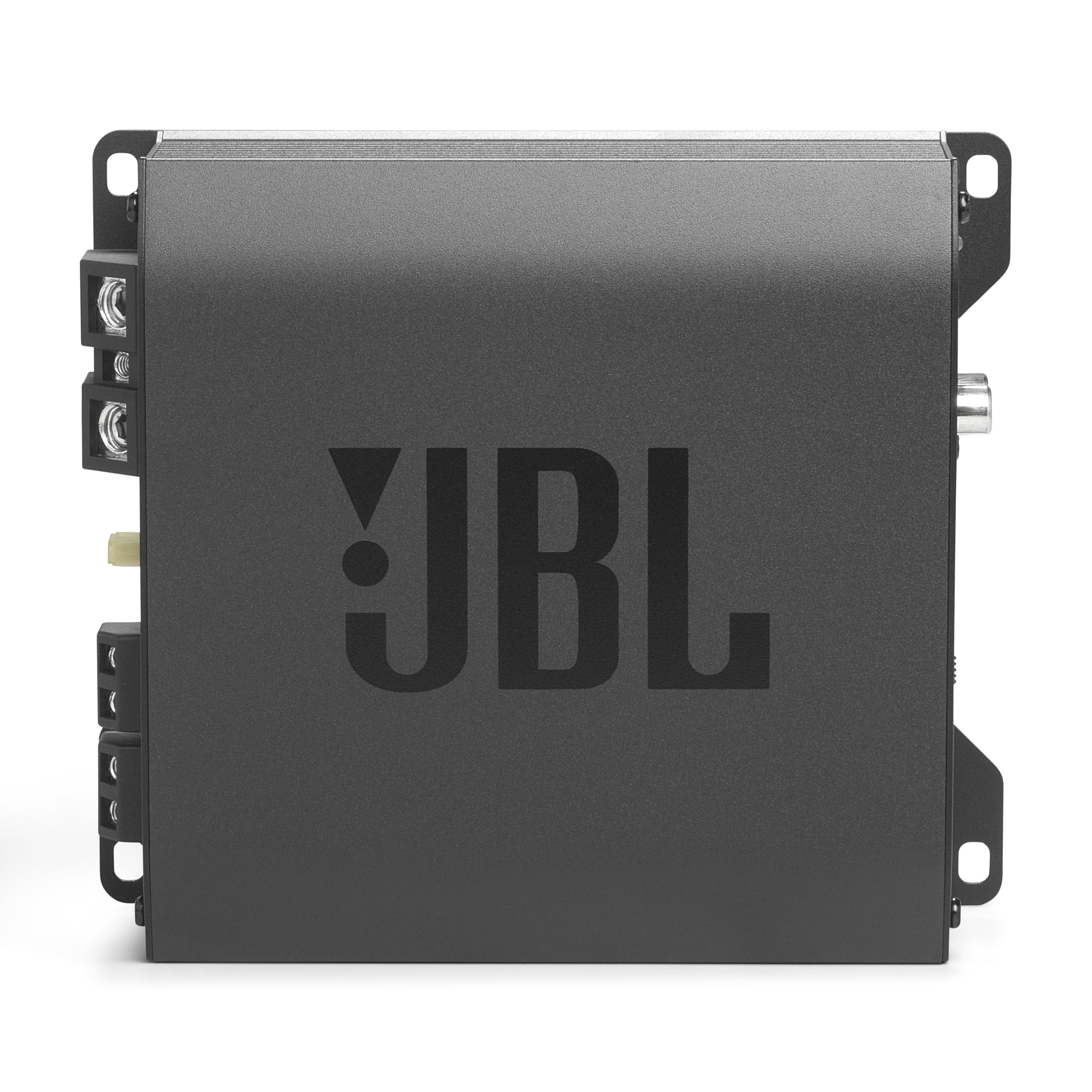 JBL Amplificateur Audio Stage GT 80021 - Compact et Puissant Ampli Voiture 2-Canaux Max 800W, 130W RMS x2 à 2 Ohm, Pour Haut-parleurs Avant ou Subwoofer Bridging, Protection Integrée