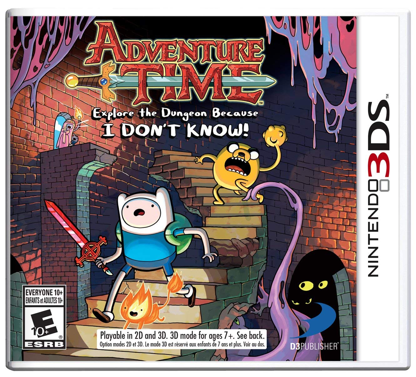 激レア！！アドベンチャータイム　ニンテンドー3DS Amazon.com: Adventure Time: Explore the Dungeon Because I DON'T