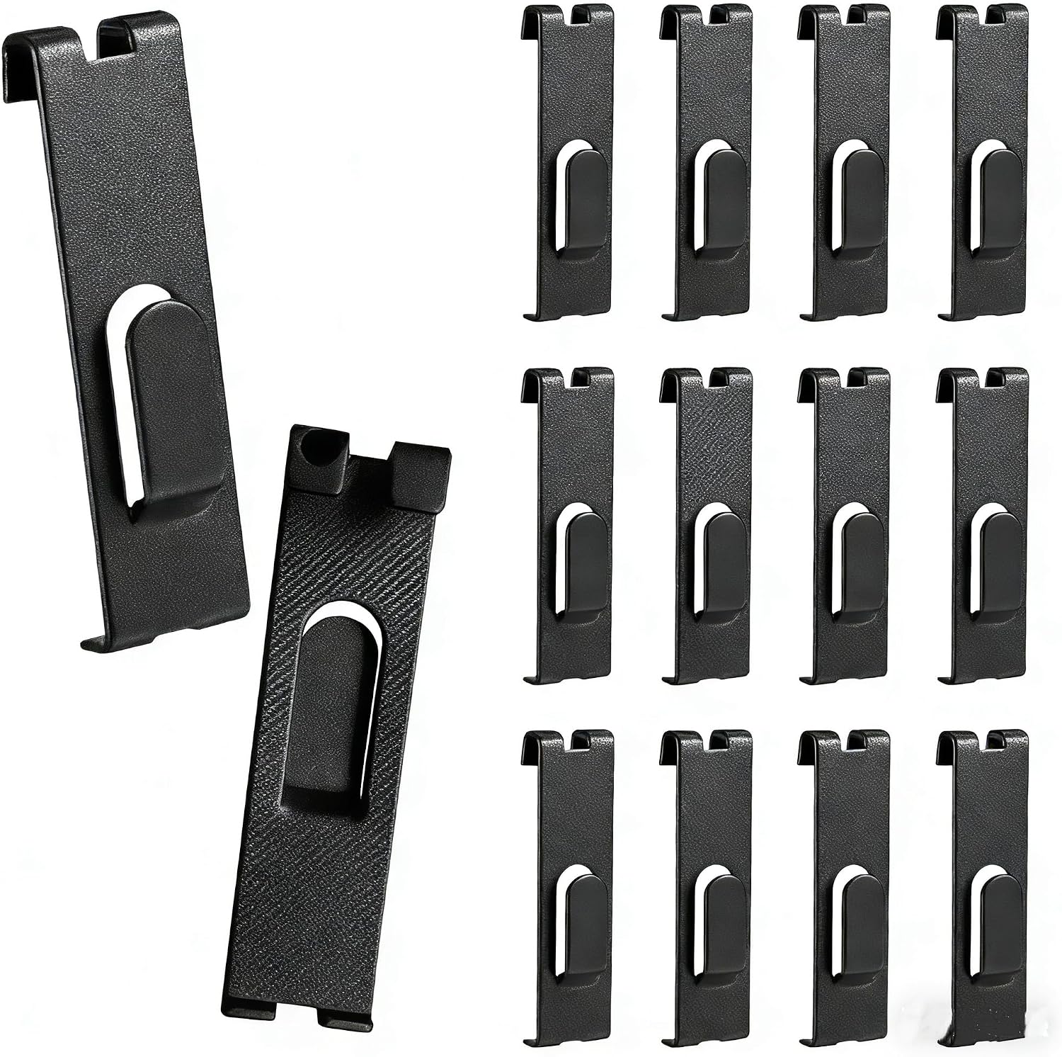 20pcs Metal Grid Hooks for Wall Hanging Picture Max 20-30 lbs | Powder Coating Surface,Scratch-Resistant,for Lighter to Medium Weight item,for Retail, Craft Shows,Garage Storage