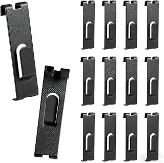 15pcs Metal Grid Hooks for Wall Hanging Picture Max 20-30 lbs | Powder Coating Surface,Scratch-Resistant,for Lighter to Medium Weight item,for Retail, Craft Shows,Garage Storage