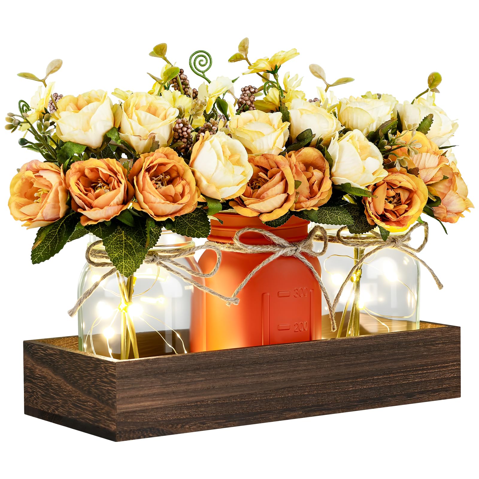 Mason Jar Lights pour remplacer les bougies dangereuses et décorer votre table