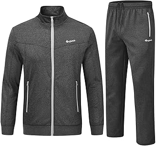 Rdruko Men's Tracksuit Sweatsuits 2 Piece Set Athletic Jogging Gym Activewear Sweat Track Suits Sets