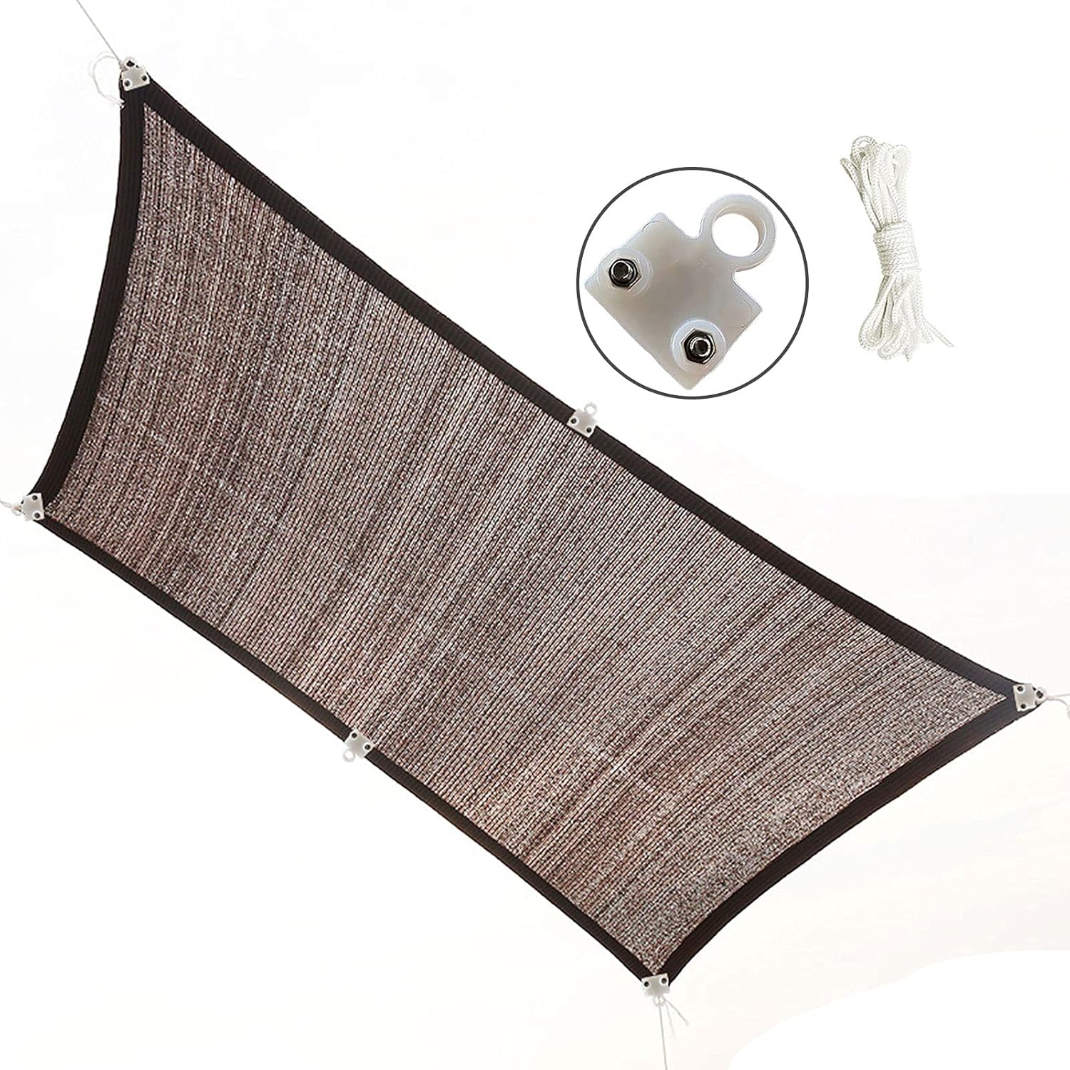 RXBFD House Shade Cloth 90% Sunblock Mesh Superfine Dense UV Resistant Shade Sunblock Net Residential Mesh Fence Cover for Outdoor,Backyard,Garden,Plant (Custom