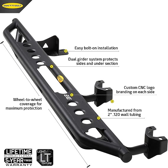 SmittyBilt SRC SIDE ARMOR - SB77634