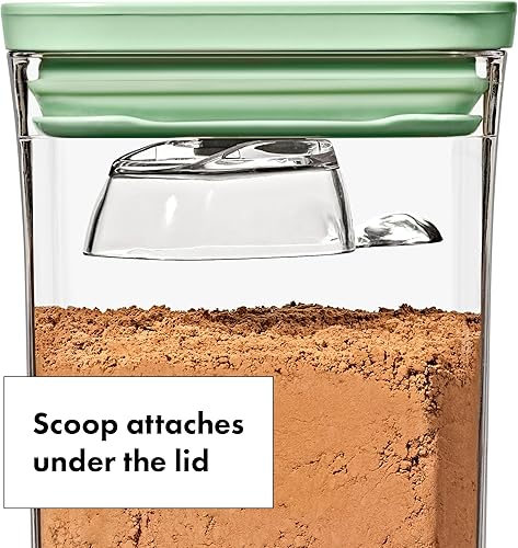 Miniatura 5 de OXO Good Grips juego de 3 piezas de recipientes POP con mini cucharas - Edición limitada color pistacho