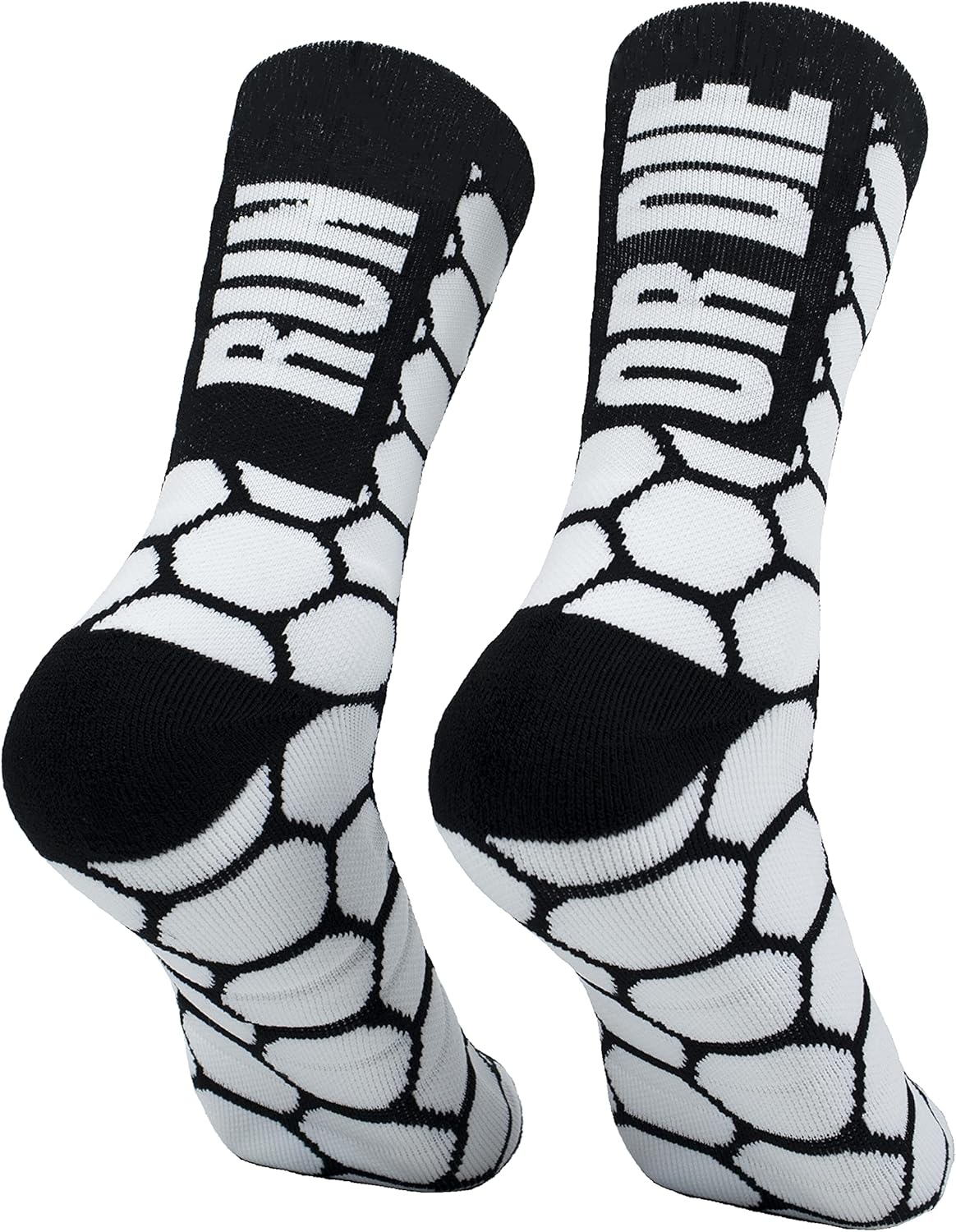 PERRO LOCO CLOTHES Calcetines compresivos de Running con Refuerzo en Puntera, prepuntera y talón. Edición Limitada.